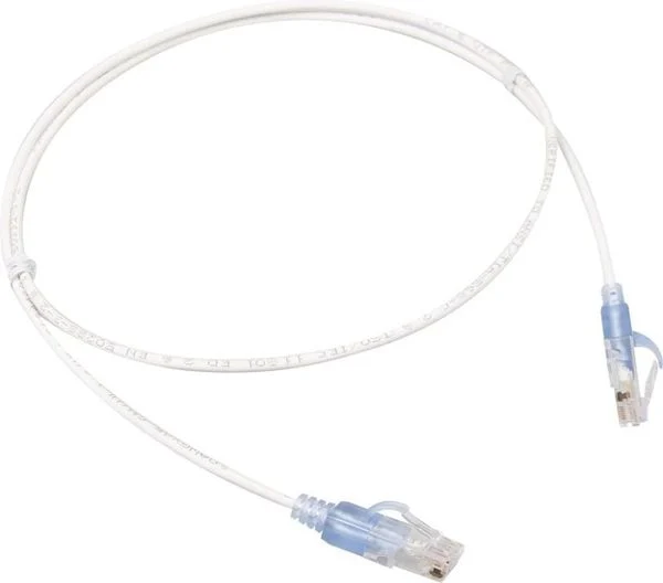 18692yyyz – Dây nhảy cáp UTP CAT6 dạng dây bện loại mỏng, 30 AWG, 0.2m , vỏ LSOH, màu xám